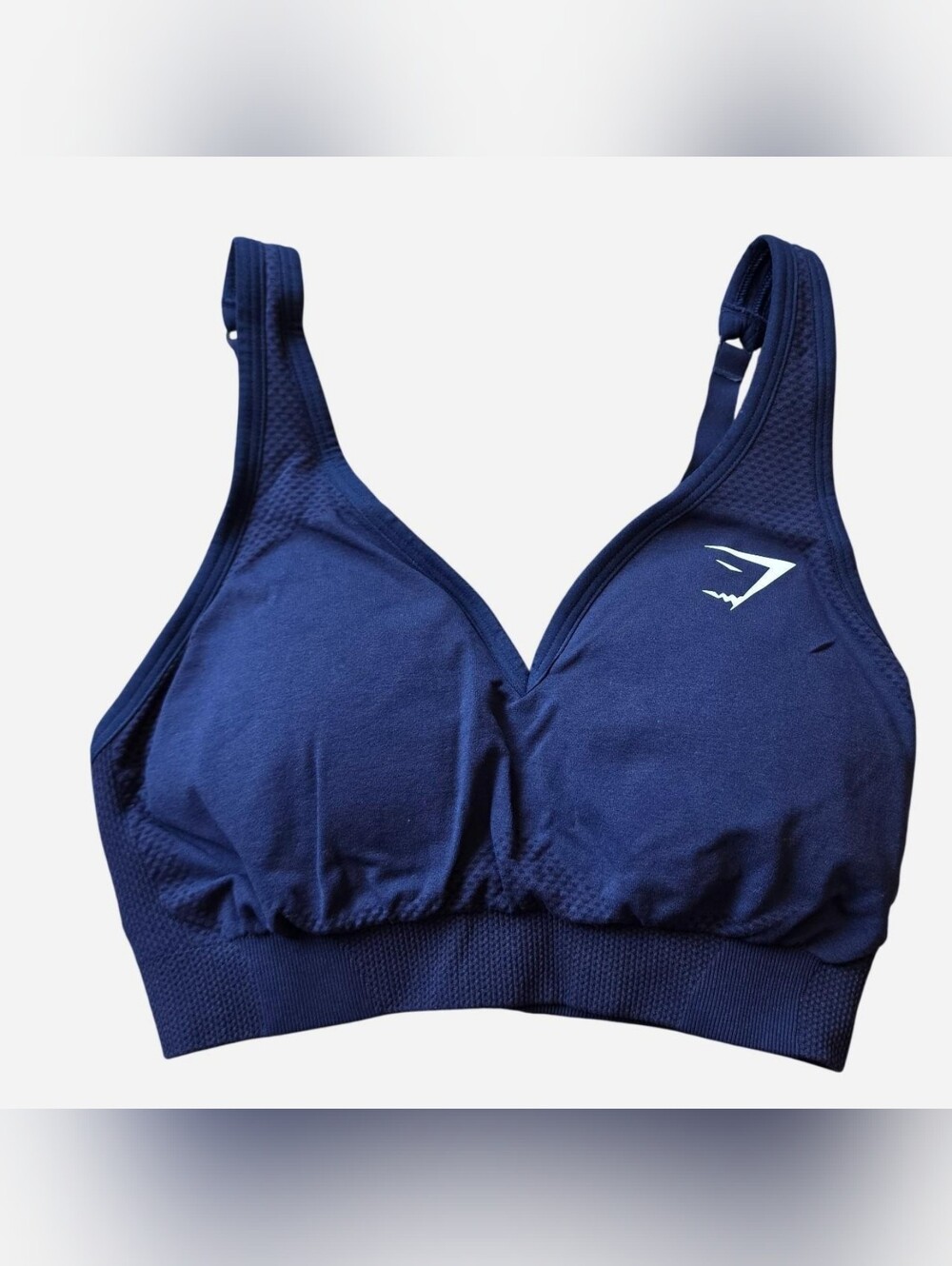 Gymshark Navy Seamless Padded Sports Bra